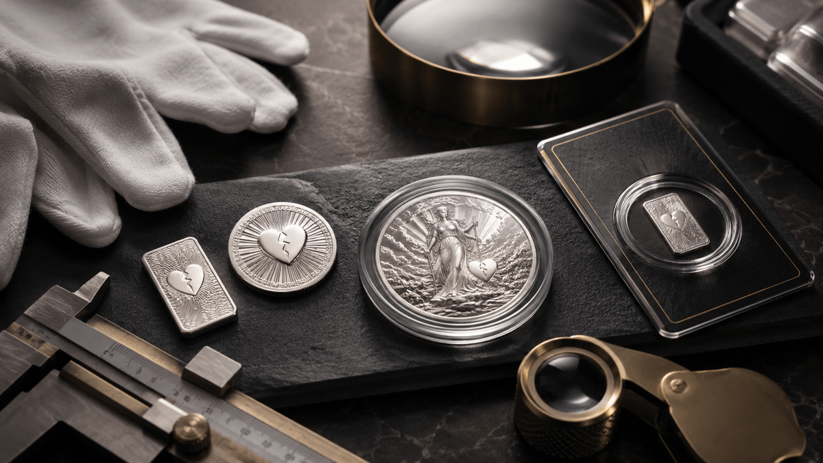 Cover illustration for Fractional Silver Explained: Bars, Rounds, Coins, and Custom Projects